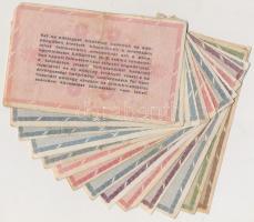 1946. 14db klf adópengő T:vegyes
Adamo P49,P50,P51A,P52A,P53B