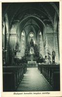 Budapest XIII. Huba utcai Karmelita templom belső