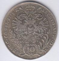 Ausztria 1778VC-S 10Kr Ag "Mária Terézia" Hall T:2- Austria 1778VC-S 10 Kreuzer ag "Maria Theresia" Hall C:VF