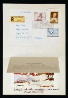 1971 Albert Flórián (1941-2011) aranylabdás válogatott labdarúgó pár soros bejegyzése és aláírása em...