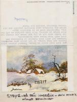 1971 Albert Flórián (1941-2011) aranylabdás válogatott labdarúgó pár soros bejegyzése és aláírása em...