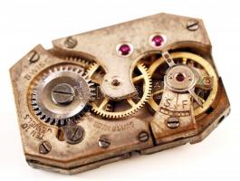 14 K női arany karóra tok plexivel. Nettó 2g + hozzátartozó javításra szoruló óraszerkezettel. / Mec...