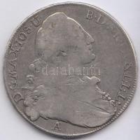 Német Államok / Bajorország 1772A Tallér Ag "III. Miksa" Amberg (27.88g) T:3 juszt.
German...