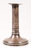 Biedermeier ezüst (Ag.) gyertyatartó pár, hercegi koronával alatta "T" monogrammal, jelzet...