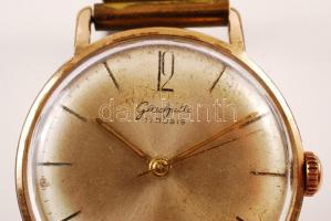 cca 1950 Glashütte mechanikus svájci karóra. Jól jár. / Glasshütte mechanic Swiss wrist-watch