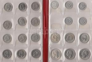 Luxemburg ~1930-2000. Vegyes fémpénz gyűjtemény 2db kisalakú albumba rendezve T:vegyes
Luxembourg ~1...