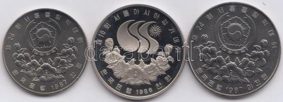 Dél-Korea 1986-1988. 1000W-2000W (3xklf) T:1,PP
South Korea 1986-1988. 1000 Won - 2000 Won (3xdiff) ...