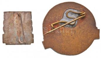 DN "Az Egészségügy Kiváló Dolgozója" zománcozott jelvény dísztokban (32mm) + "Hűségge...