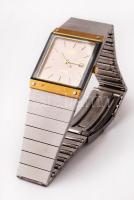 Rado Diastar férfi quartz karóra. Naptáras, jelzett fém szíjjal, jó állapotban, Működik / Men's...