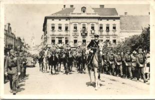 Szatmárnémeti, bevonulás, Horthy / entry of the Hungarian troops (EK)