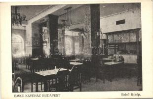 Budapest VII. Emke Kávéház, belső