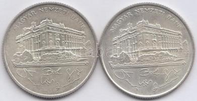 1993. 200Ft Ag "MNB" (2x) T:2,2-
Adamo F13