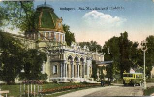 Budapest XIII. Szent Margitszigeti fürdőház, 6-os autóbusz (EK)