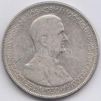 1930. 5P Ag "Horthy jobbra" T:3
Adamo P8