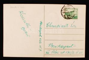 1956 Bp. V., Kossuth tér, fotólap, hátoldalon feliratozva, 9×14 cm