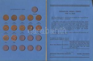 Kanada 1940-1952. 1c (14xklf) hiányos dísztokos szettben T:2
Canada 1940-1952. 1 Cents (14xdiff) in ...