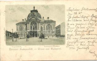 1898 Budapest XIII. Vígszínház, kiadja Rigler litho (b)