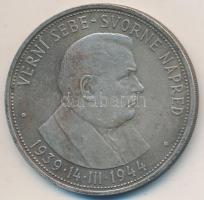 Szlovákia 1944. 50K Ag "Függetlenség 5. évfordulója" T:2-,3
Slovakia 1944. 50 Korun Ag &qu...