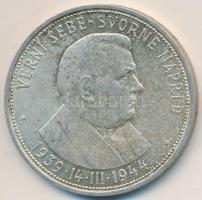 Szlovákia 1944. 50K Ag "Függetlenség 5. évfordulója" T:2-,3
Slovakia 1944. 50 Korun Ag &qu...