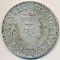 Szlovákia 1944. 10K Ag "Templom kereszt nélkül" T:2-
Slovakia 1944. 10 Korun Ag "With...