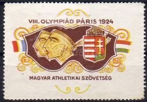 1924 Párizsi olimpia levélzáró / Olympiavignette