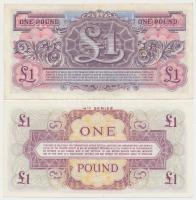 Nagy Britannia / Katonai kiadás 1948. 1Ł + 1962. 1Ł T:I-,II
Great Britain / British Armed Forces 194...