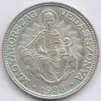 1938. 2P Ag "Madonna" T:1-
Adamo P7