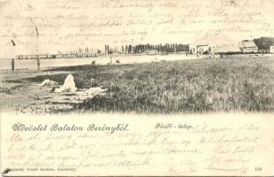 1897 Balatonberény, Fürdő telep (EK)