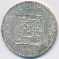 Csehszlovákia 1932. 10K Ag T:2-
Czechoslovakia 1932. 10 Korun Ag C:VF
Krause KM# 15