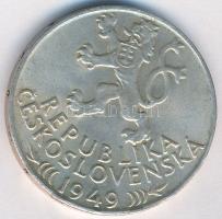 Csehszlovákia 1949. 100K Ag "Iglói bányászat 700. évfordulója" T:2
Czechoslovakia 1949. 10...
