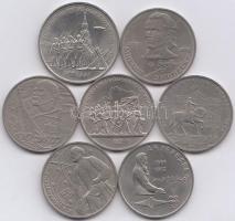 Szovjetunió 1980-1991. 1R (6xklf) + 3R T:vegyes
Soviet Union 1980-1991. 1 Rouble (6xdiff) + 3 Rouble...