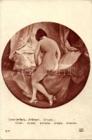 Studio, erotic nude art postcard s: A. Penot (EK)