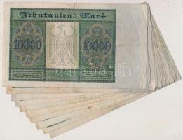 Német Birodalom / Weimari Köztársaság 1922. 10.000M (10x) T:vegyes
Germany / Weimar Republic 1922. 1...
