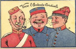 Entente Cordiale / WWI cordial agreement, humour (EK)