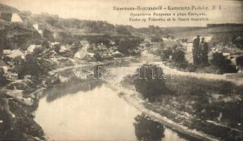 Kamianets-Podilskyi, Kamieniec Podolski; Vydrovka, river Smotrych (EK)