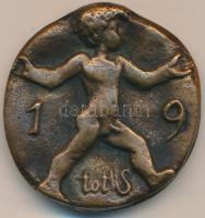 Tóth Sándor (1933-) 1979. "BUÉK" Br érem (47mm) T:2