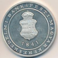 Bognár György (1944-) 1991. "Kereskedelmi Bank Rt." Ag emlékérem dísztokban (31,47g/0.999/...