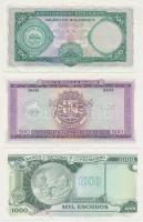 Mozambik 1961. 100Esc + 1967. 500Esc + 1972. 1000Esc T:vegyes
Mozambique 1961. 100 Escudos + 1967. 5...
