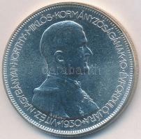 1930. 5P Ag "Horthy jobbra" utánveret U.P.jelölés nélkül T:P
Hungary 1930. 5 Pengő Ag &quo...