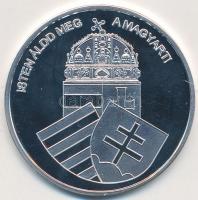 DN "Nemzetünk nagyjai-Mátyás király" Ag emlékérem (10,37g/0.999/35mm) T:PP Tanúsítvánnyal