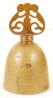 Réz csengő, m: 12 cm / Brass bell, 12 cm