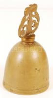 Réz csengő, m: 12 cm /
Brass bell, 12 cm