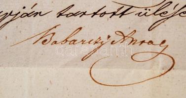 1843 Helytartótanácsi leirat a bánfalvi égostai templom felépítésének ügyében Szőgyény-Marich László...