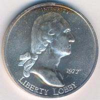 Amerikai Egyesült Államok 1977. 1SE Ag "Liberty Lobby - George Washington" T:BU
USA 1977. ...