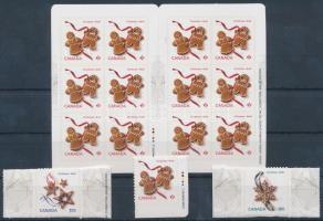 2012 Karácsony I öntapadós bélyegfüzet Mi MH 0-458 + blokk 163
