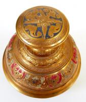 Távol-keleti hatású mintával gazdagon díszített csengők, 4 db, m: 5-12 cm /
bells