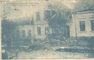 1914 Belgrade, Beograd; Na batal dzamiji iza nove narodni skuptstine / Batal mosques place (EK)