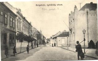 Szigetvár, Igmándy utca; kiadja Kozáry Ede