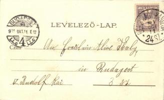 Sopron, Oedenburg; Széchenyi tér, domonkos templom; Verlag L. F. Kummert Nr. 6199 litho s: Götzinger