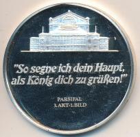 Németország DN "Parsifal" Ag emlékérem (31,39g/0.925/44,5mm) T:PP Germany ND "Parsifal" Ag medallion (31,39g/0.925/44,5mm) C:PP